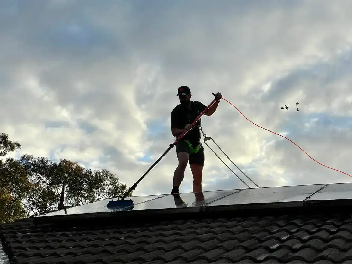 Solar Panel Cleaning Image